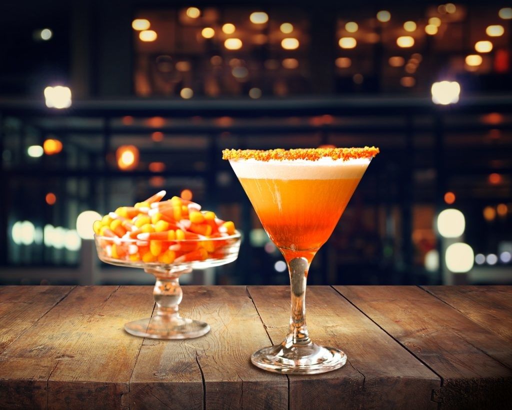 candy corn cocktail