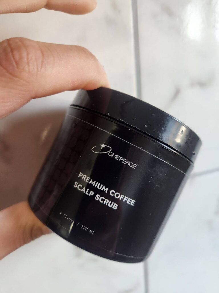 Domepeace Coffee Scalp Scrub: My One-Month Review (for Bald and Shaved Heads)