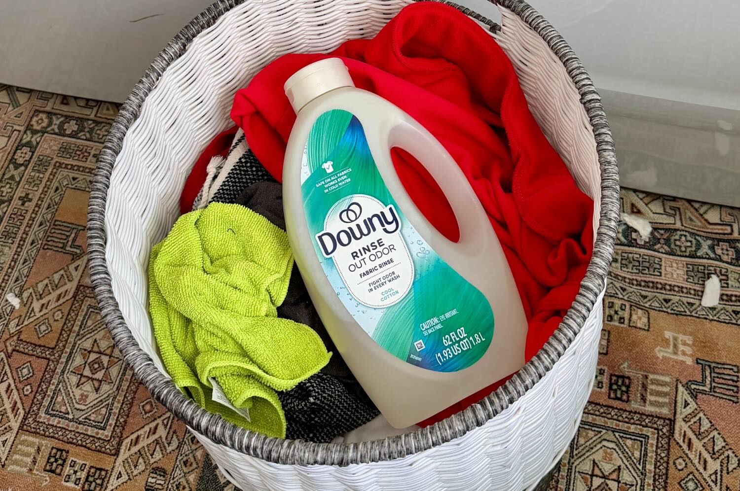I Tried Everything for Stubborn Laundry Smells. Then I Found Downy Rinse