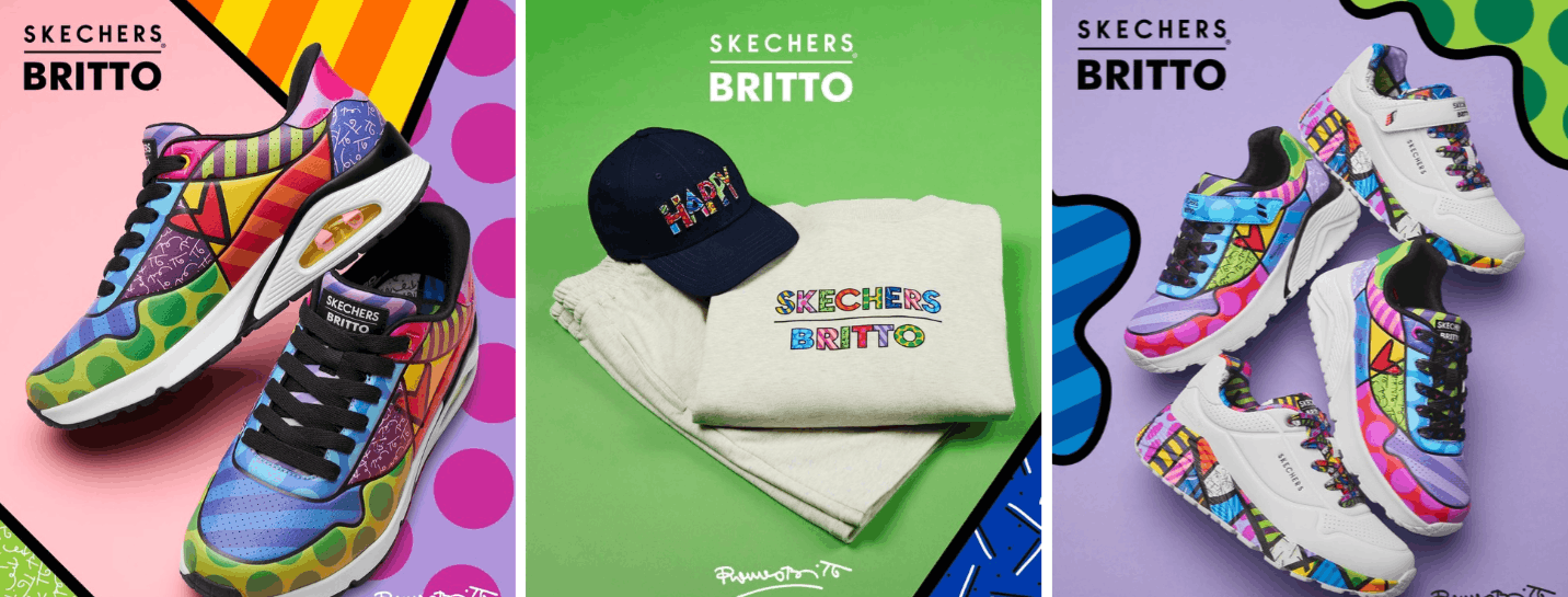 Skechers x Britto Is The Colorful Summer Drop Your Closet Needed